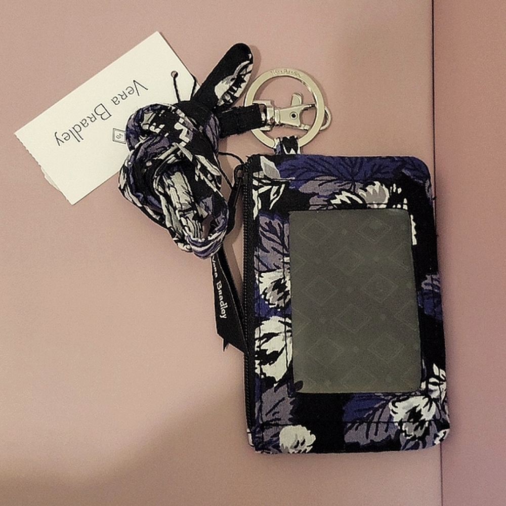 Vera Bradley lanyard ID holder